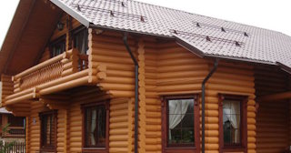 Строительство дома из оцилиндрованного бревна в Димитровграде - от 134329 рублей