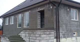 Фасад из газобетона для дома в Димитровграде - Строй-Дмт, качественная отделка от 2067 руб.