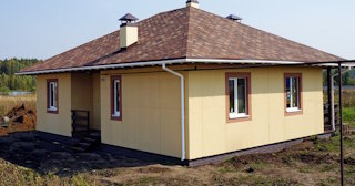 Одноэтажный дом из панелей под ключ в Димитровграде - Строй-Дмт от 134329 рублей